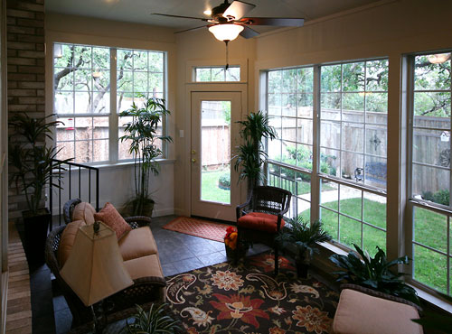 Enclosed-Porch-Interior Enclosed Porch Project